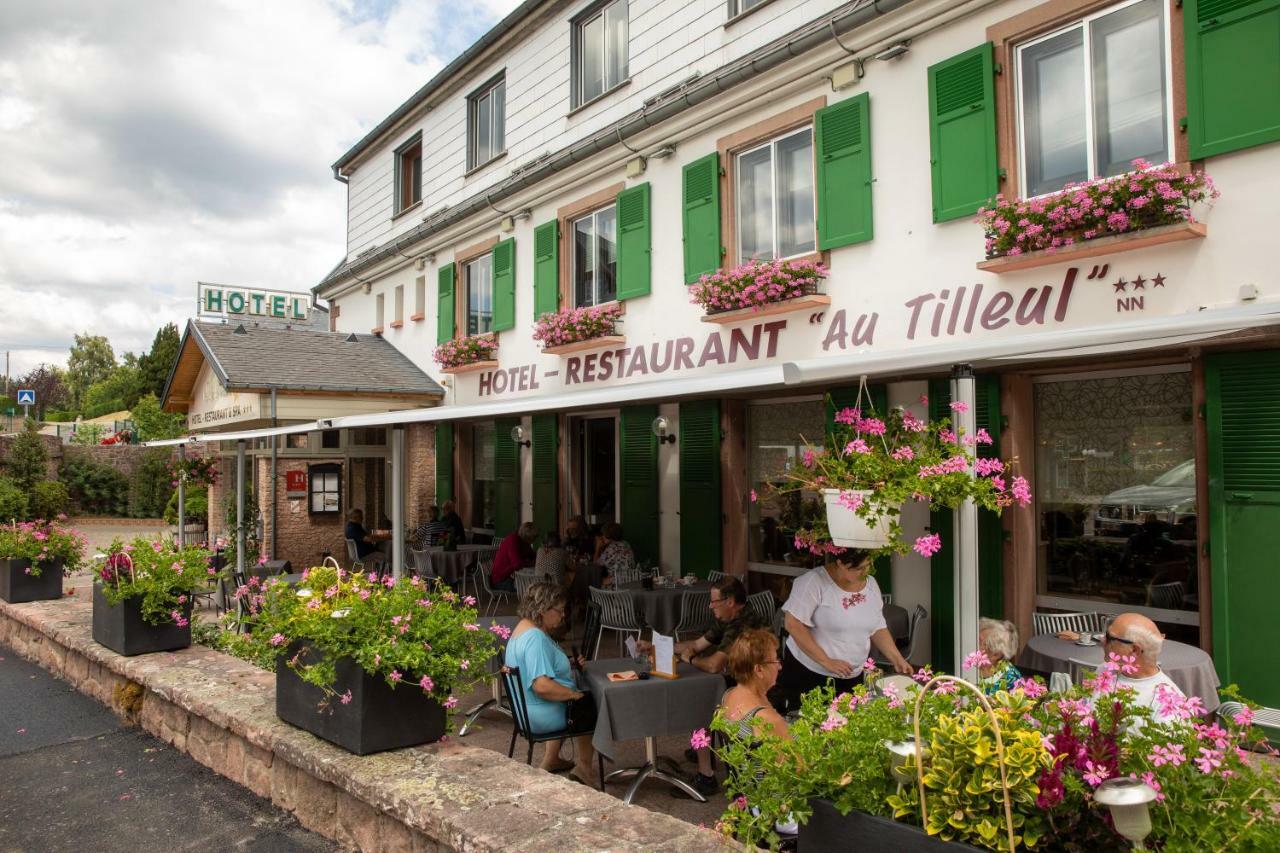 Hotel Restaurant Et Spa Au Tilleul Labaroche Esterno foto